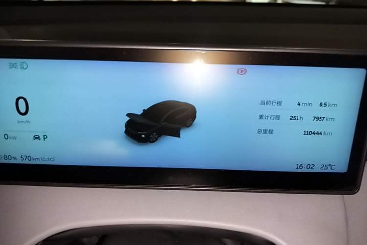 Used Nio ET5 2022 75 kWh Instrument Cluster