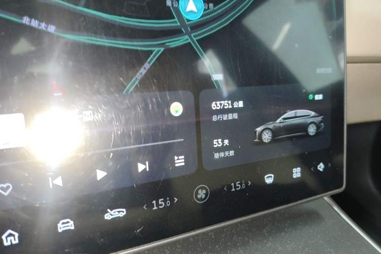 Used Nio ET5 2022 75 kWh Instrument Cluster
