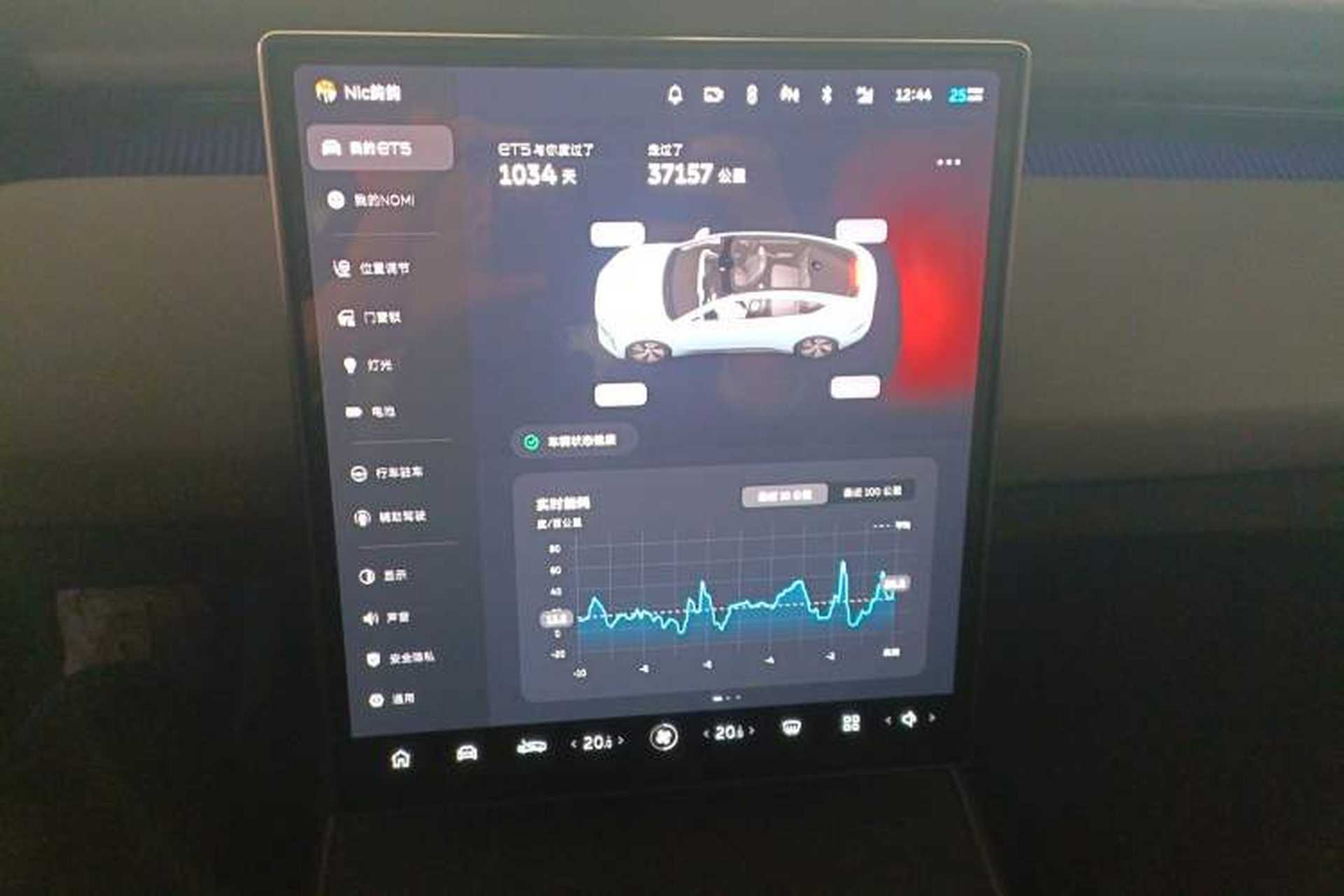 Used Nio ET5 2022 75 kWh Audio And AC Panel