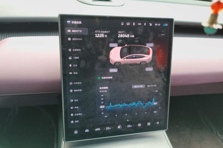 Used Nio ET5 2022 75 kWh Audio And AC Panel