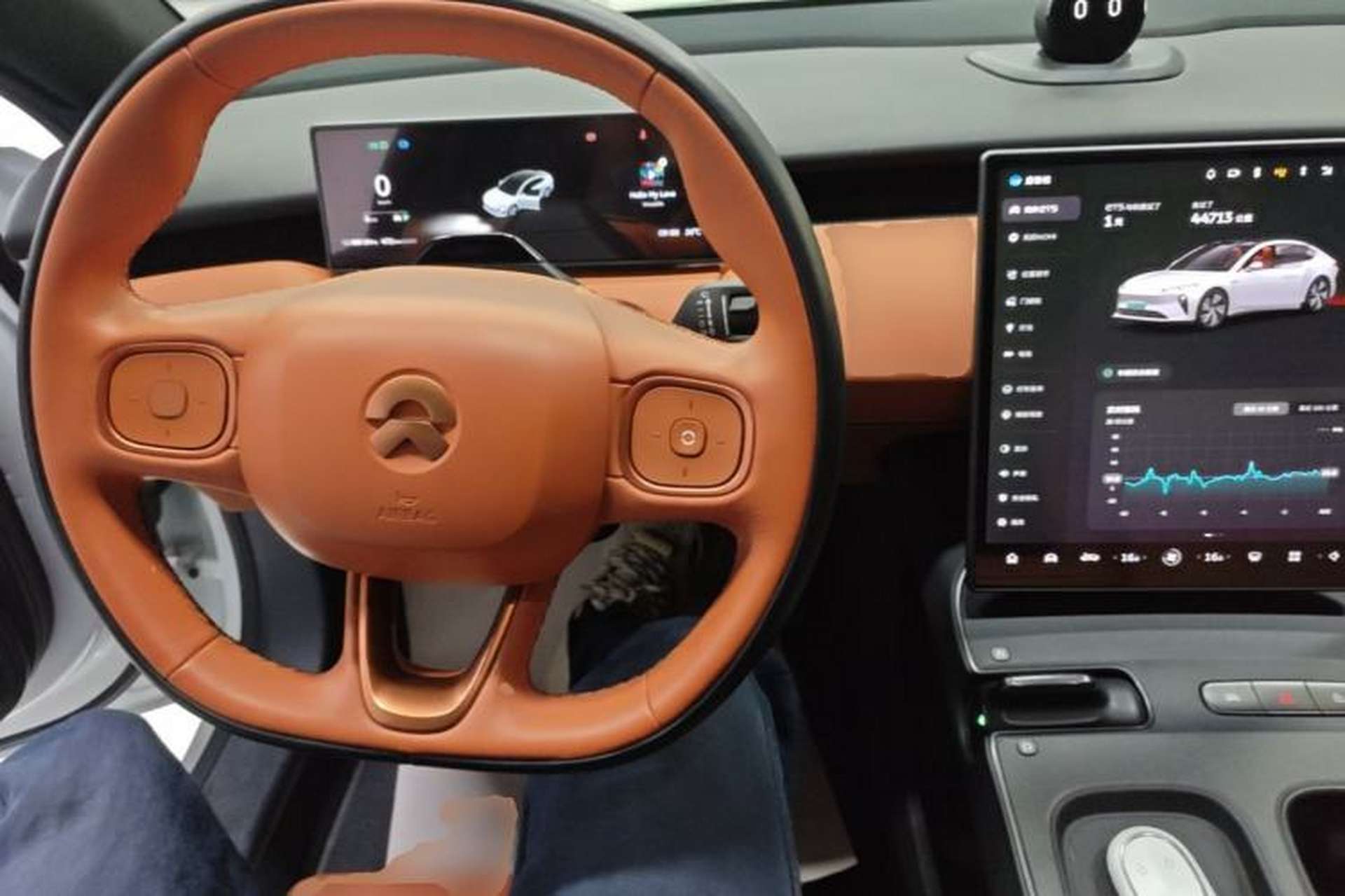 Used Nio ET5 2022 75 kWh Center Console