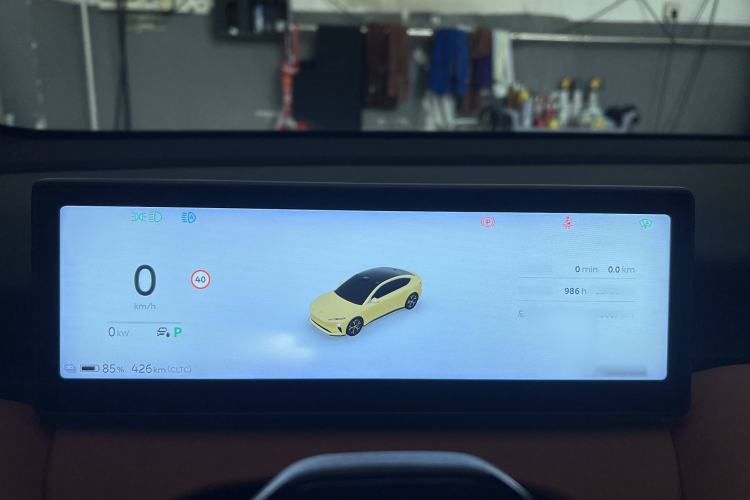 Used Nio ET5 2022 75 kWh Interior 4