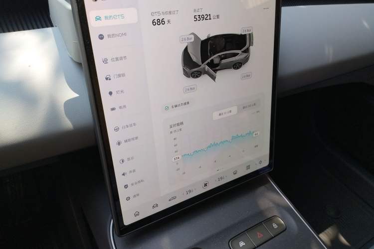 Used Nio ET5 2024 75 kWh Audio And AC Panel