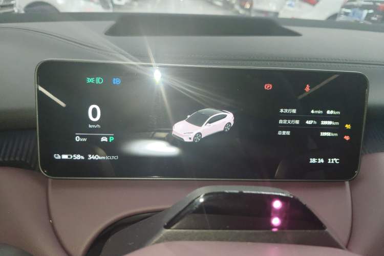 Used Nio ET5 2025 75 kWh Instrument Cluster