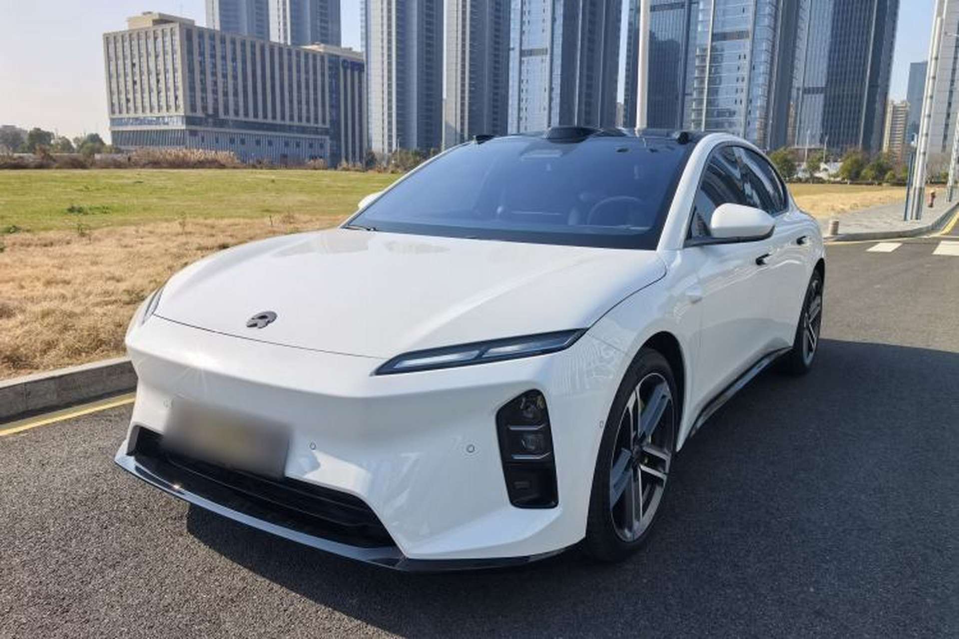 Used Nio ET5 2025 Model Champion Commemorative Edition, 75kWh Front Left 45 Deg