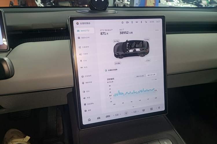 Used Nio ET5T 2023 75 kWh Touring Audio And AC Panel