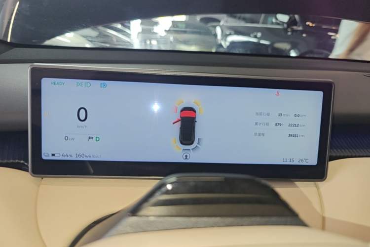 Used Nio ET5T 2023 75 kWh Touring Instrument Cluster