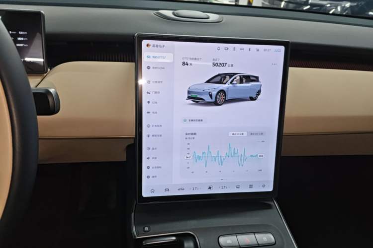 Used Nio ET5T 2023 75 kWh Touring Audio And AC Panel
