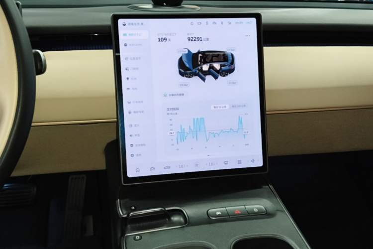 Used Nio ET5T 2023 75 kWh Touring Audio And AC Panel