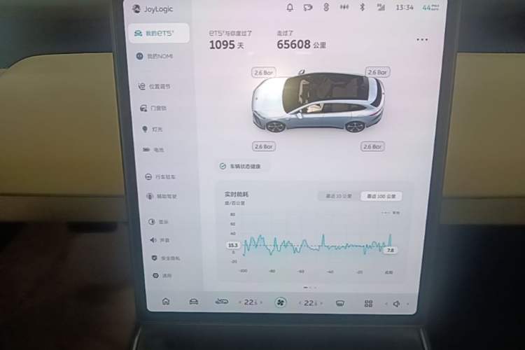 Used Nio ET5T 2023 75 kWh Touring Audio And AC Panel