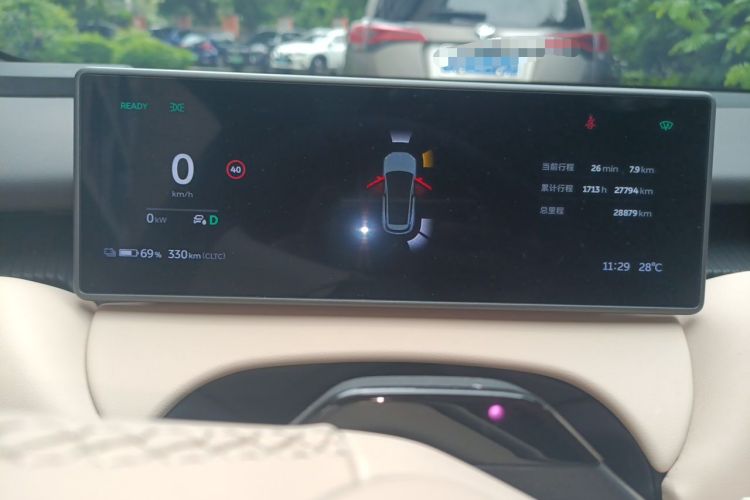 Used Nio ET5T 2023 75 kWh Touring Instrument Cluster