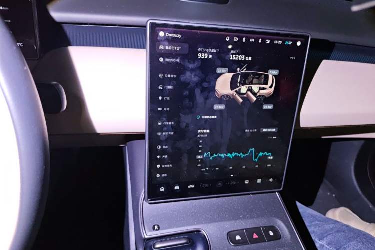 Used Nio ET5T 2023 75 kWh Touring Audio And AC Panel