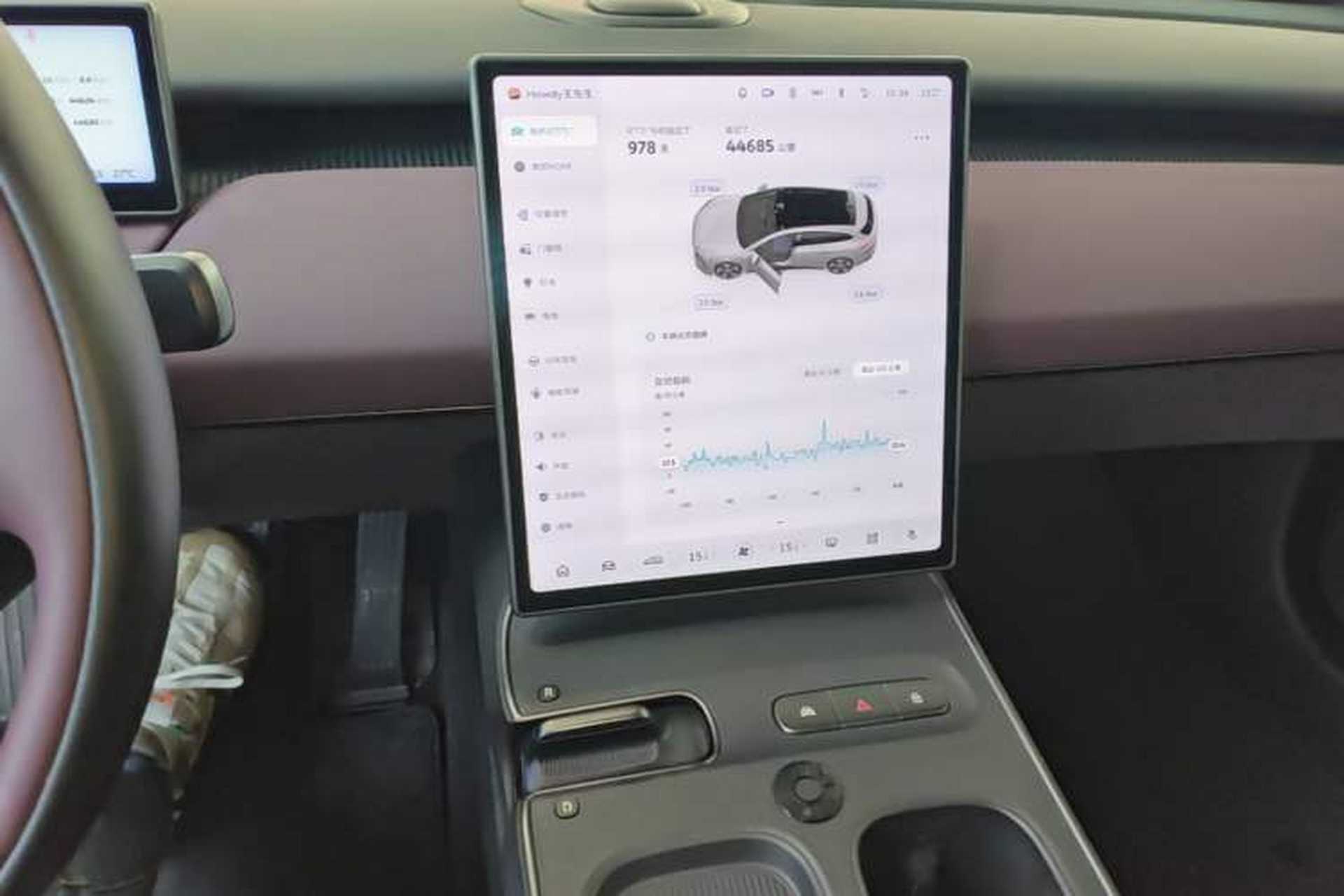 Used Nio ET5T 2023 75 kWh Touring Audio And AC Panel