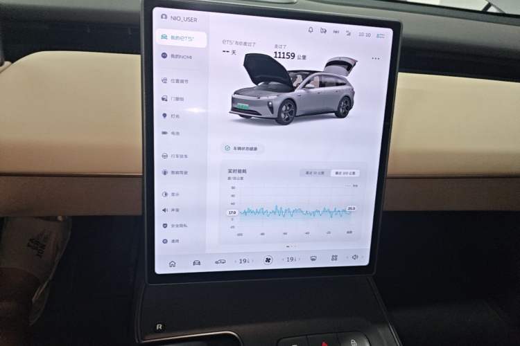 Used Nio ET5T 2023 75 kWh Touring Audio And AC Panel