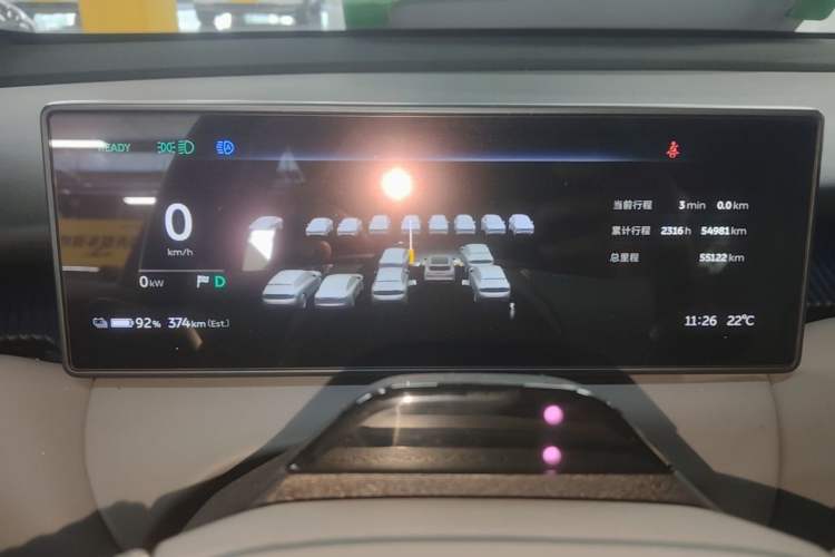 Used Nio ET5T 2023 75 kWh Touring Instrument Cluster