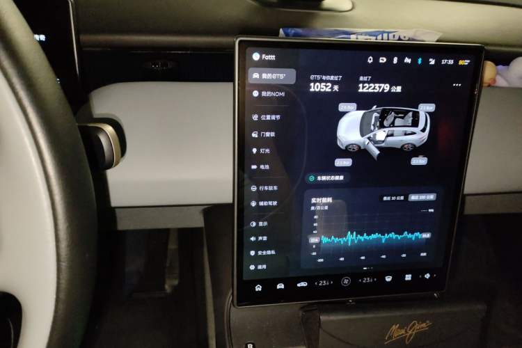 Used Nio ET5T 2023 75 kWh Touring Audio And AC Panel