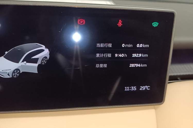 Used Nio ET5T 2023 75 kWh Touring Instrument Cluster