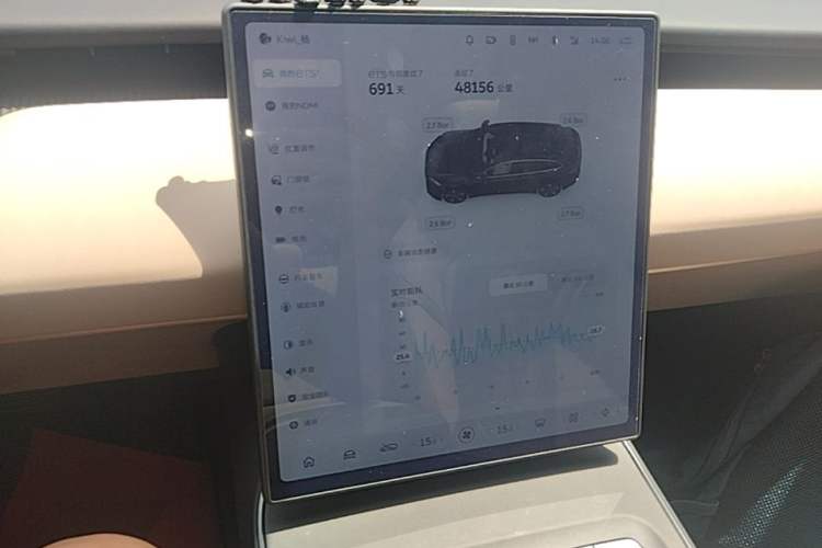 Used Nio ET5T 2024 75kWh Touring Audio And AC Panel