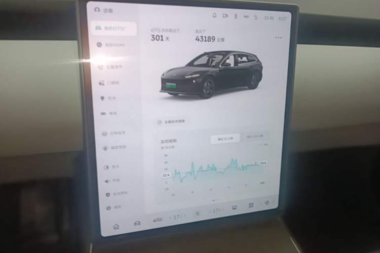 Used Nio ET5T 2024 75kWh Touring Audio And AC Panel