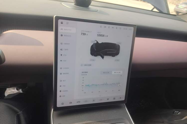 Used Nio ET5T 2024 75kWh Touring Audio And AC Panel
