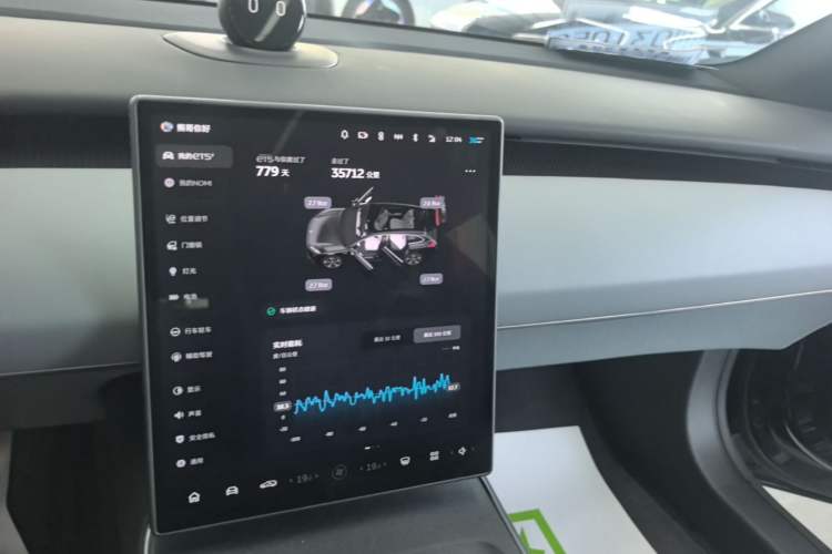 Used Nio ET5T 2024 75kWh Touring Audio And AC Panel