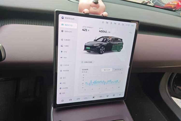 Used Nio ET5T 2024 75kWh Touring Audio And AC Panel