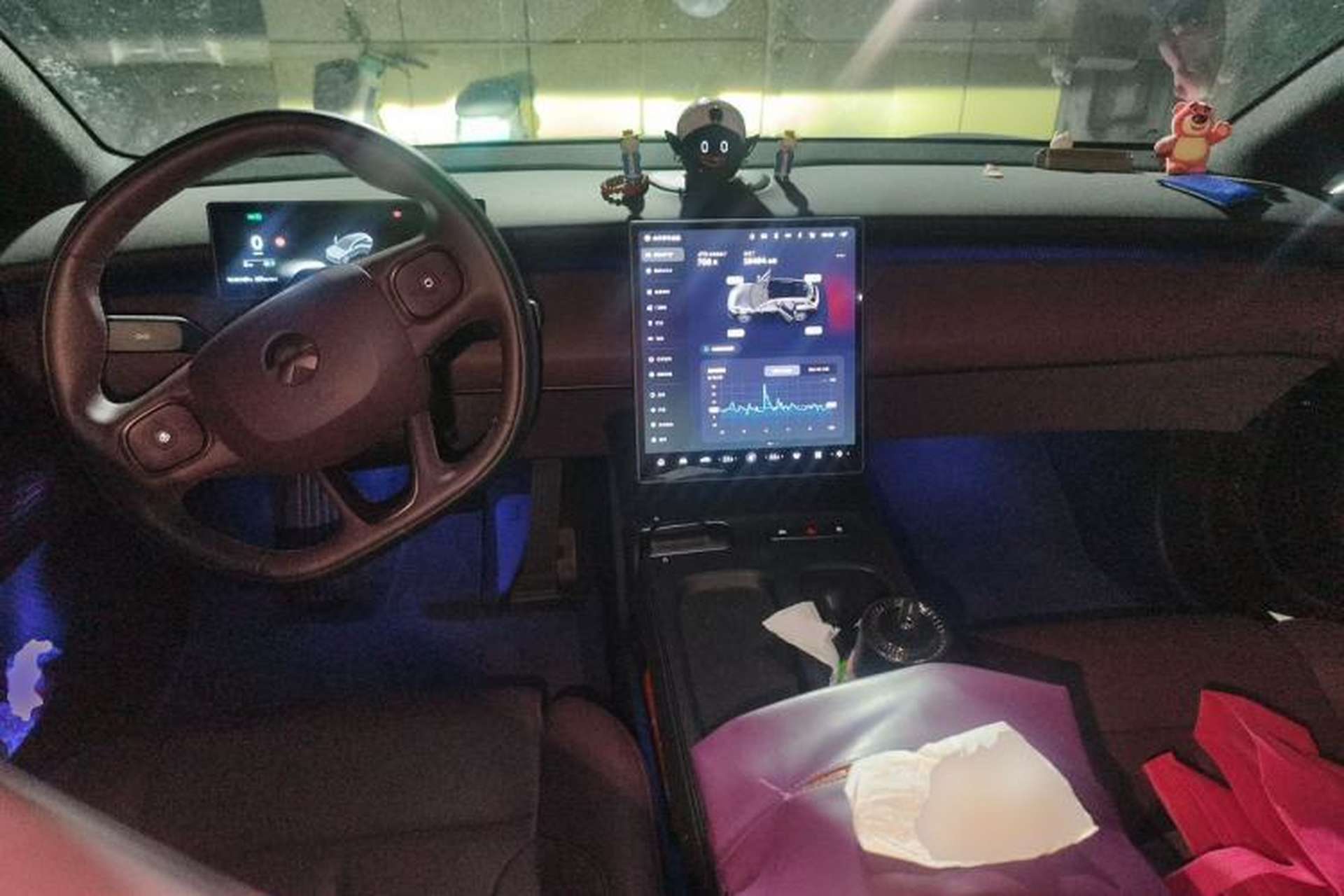 Used Nio ET5T 2024 75kWh Touring Center Console
