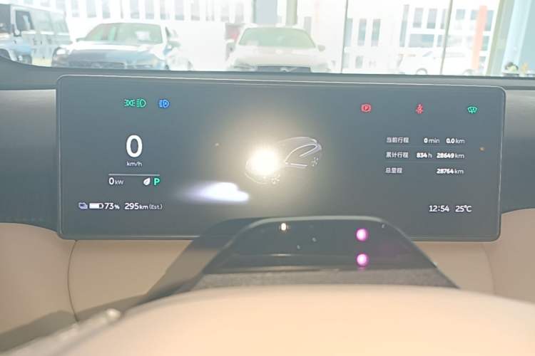 Used Nio ET5T 2024 75kWh Touring Instrument Cluster