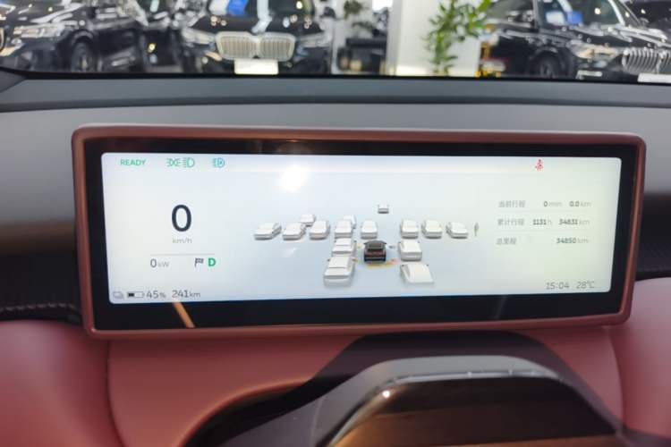 Used Nio ET5T 2024 75kWh Touring Instrument Cluster