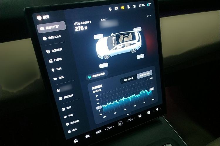 Used Nio ET5T 2024 75kWh Touring Audio And AC Panel