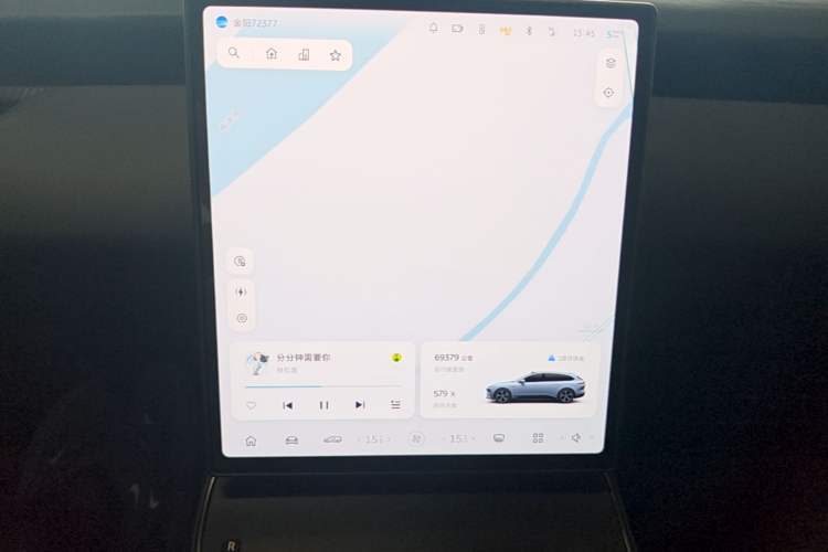 Used Nio ET5T 2024 75kWh Touring Audio And AC Panel