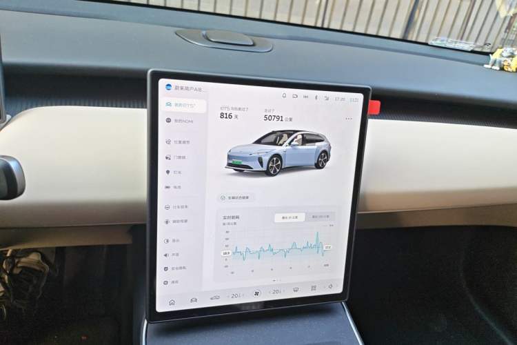 Used Nio ET5T 2024 75kWh Touring Audio And AC Panel
