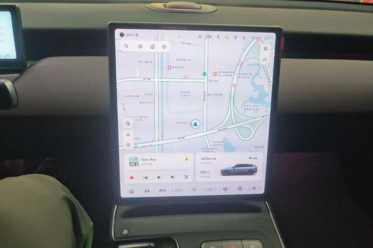 Used Nio ET5T 2024 75kWh Touring Audio And AC Panel