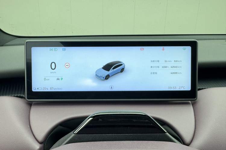 Used Nio ET5T 2024 75kWh Touring Instrument Cluster