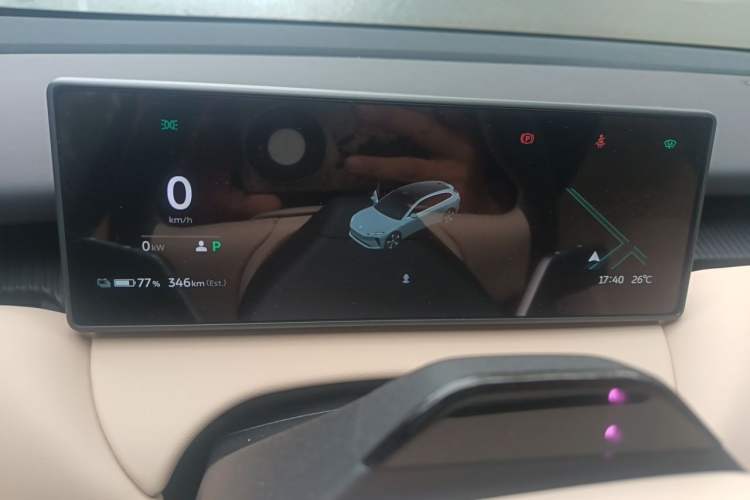 Used Nio ET5T 2024 75kWh Touring Instrument Cluster
