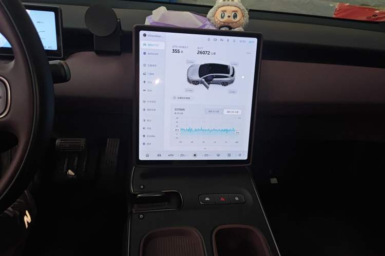 Used Nio ET5T 2024 75kWh Touring Audio And AC Panel
