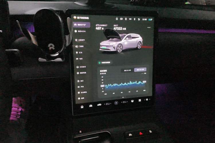 Used Nio ET5T 2024 75kWh Touring Audio And AC Panel