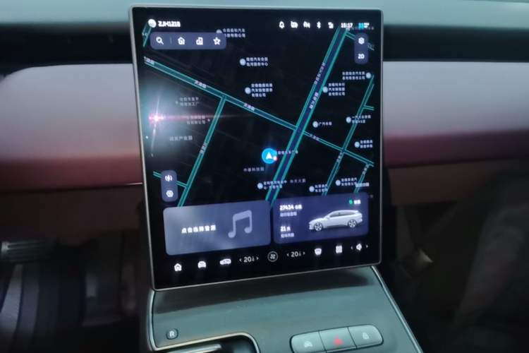 Used Nio ET5T 2024 75kWh Touring Audio And AC Panel