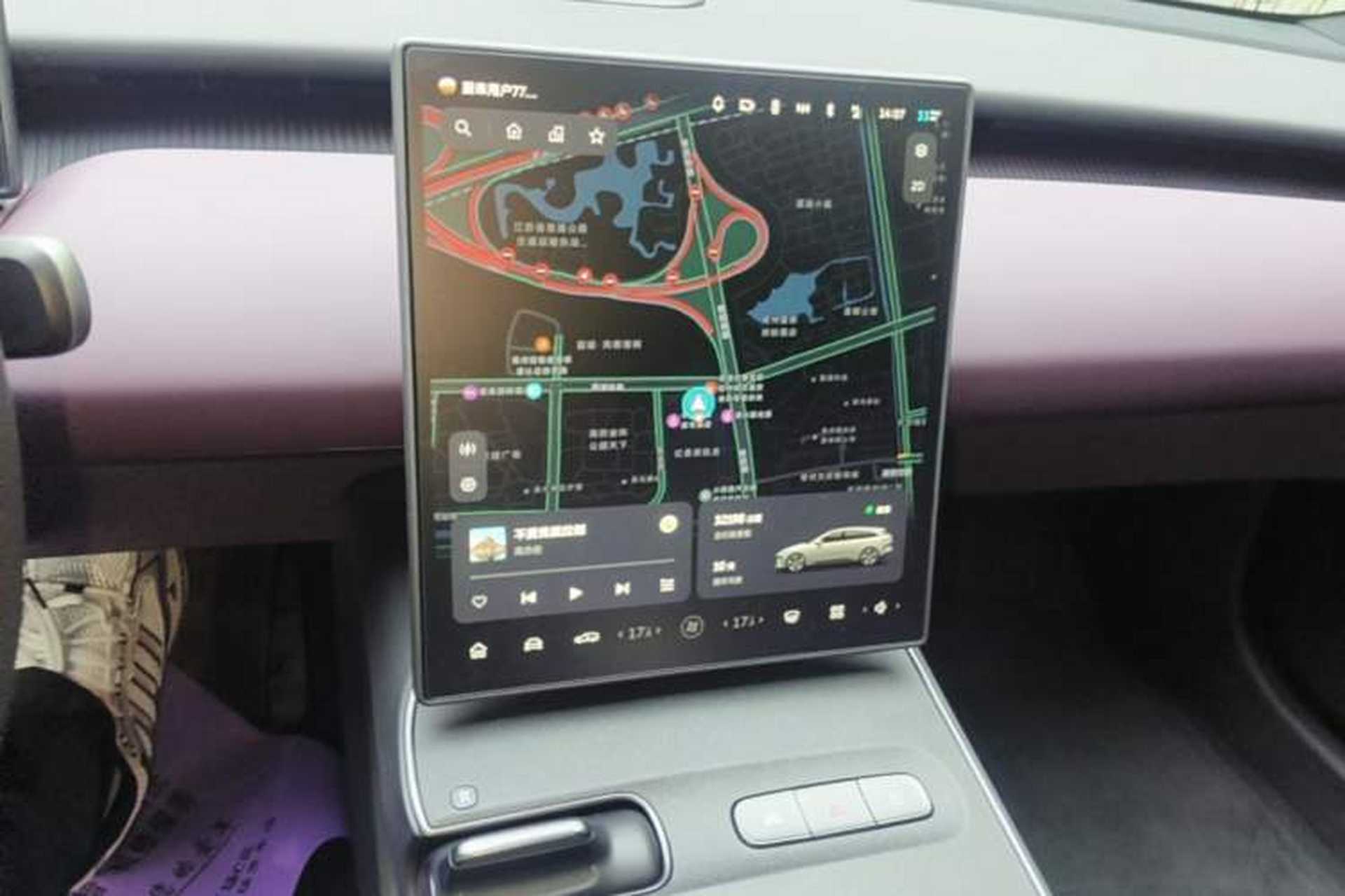 Used Nio ET5T 2024 75kWh Touring Audio And AC Panel