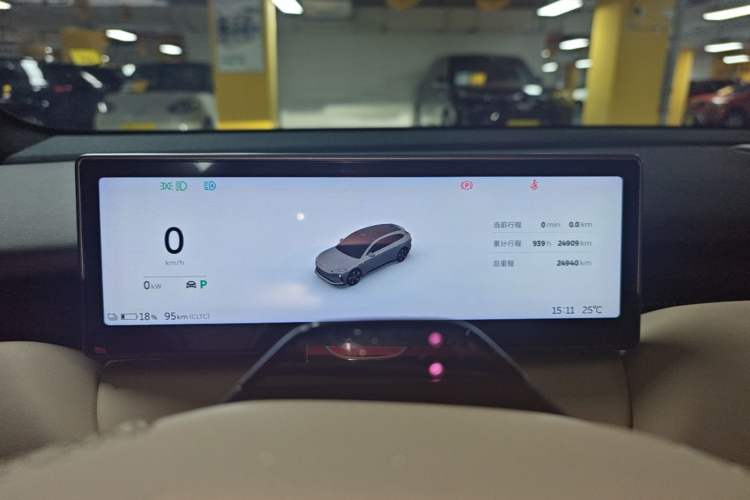 Used Nio ET5T 2024 75kWh Touring Instrument Cluster
