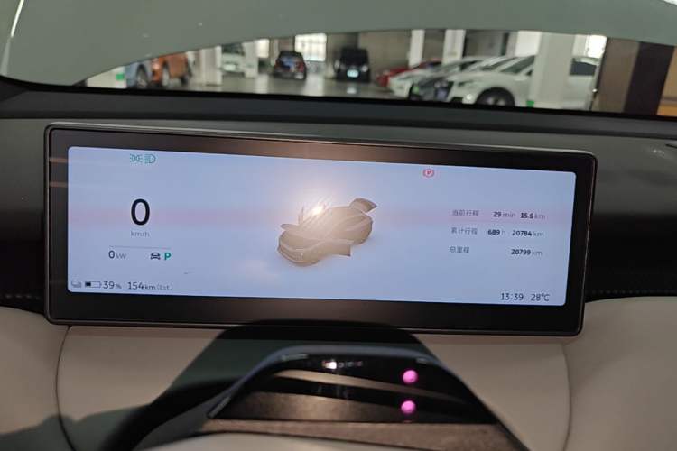 Used Nio ET5T 2024 75kWh Touring Instrument Cluster