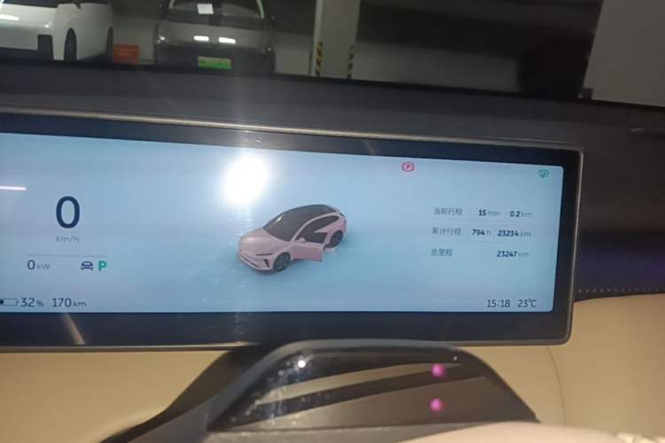 Used Nio ET5T 2024 75kWh Touring Instrument Cluster