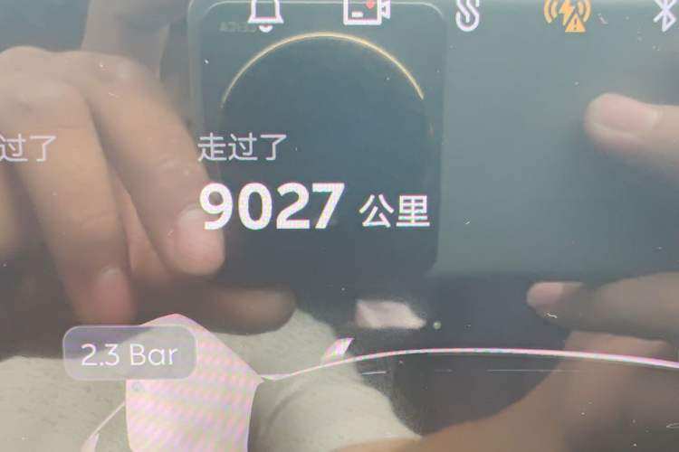 Used Nio ET5T 2024 75kWh Touring Odometer Close Up