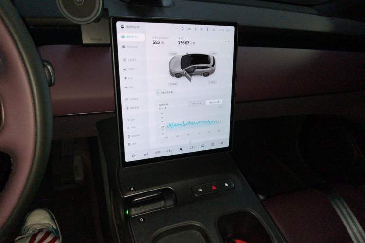 Used Nio ET5T 2024 75kWh Touring Audio And AC Panel