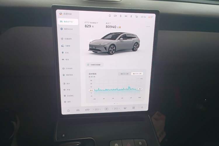 Used Nio ET5T 2024 75kWh Touring Audio And AC Panel