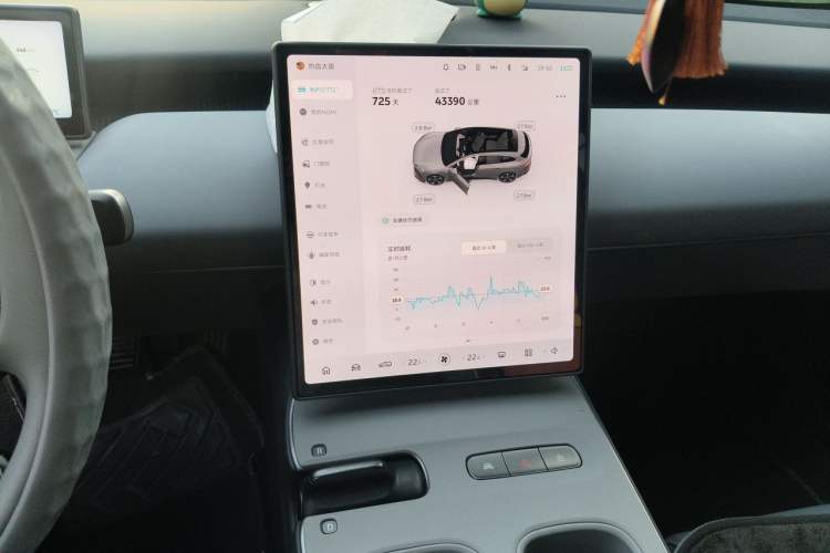 Used Nio ET5T 2024 75kWh Touring Audio And AC Panel