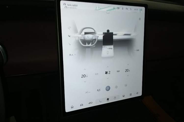 Used Nio ET5T 2024 75kWh Touring Audio And AC Panel