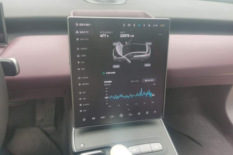 Used Nio ET5T 2024 75kWh Touring Audio And AC Panel
