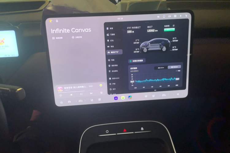 Used Nio ET5T 2025 75 kWh Touring Audio And AC Panel