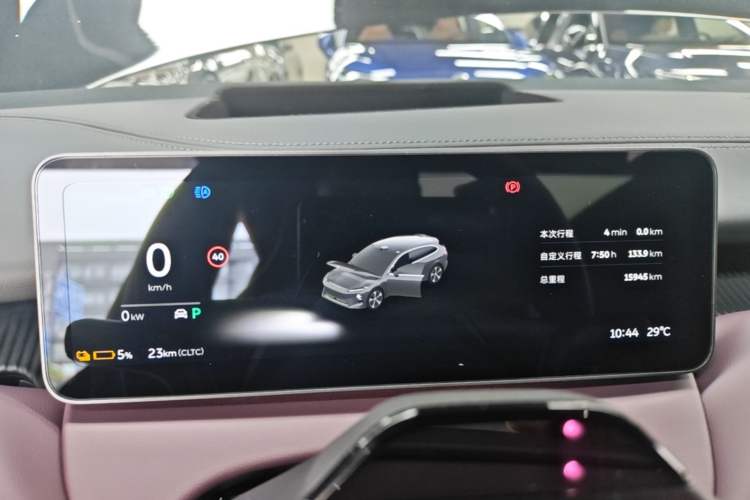 Used Nio ET5T 2025 Model Champion Commemorative Edition, 75kWh Touring Instrument Cluster